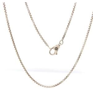 David Yurman box chain necklace in 925 Sterling Silver - 22-inch